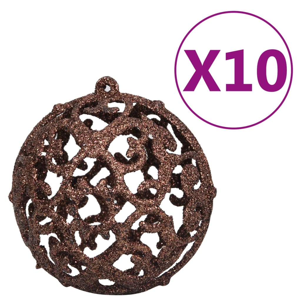 vidaXL Tekojoulukuusi palloilla esivalaistu hopea 210 cm PET