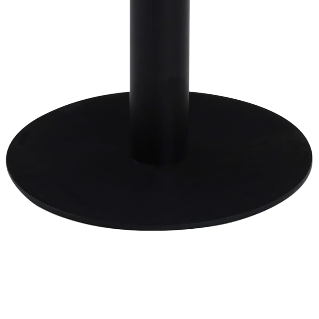 vidaXL Bistropöytä tummanruskea 50 cm MDF
