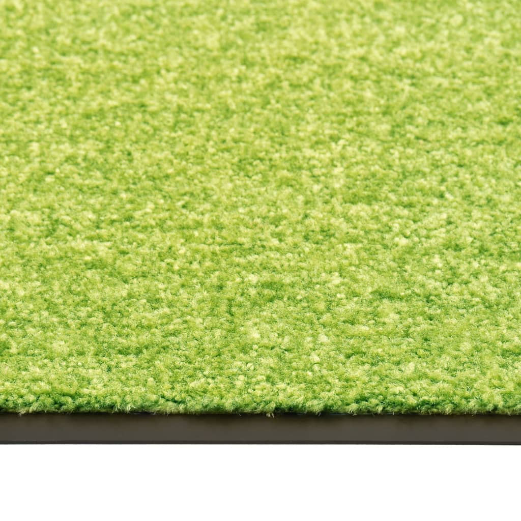vidaXL Ovimatto pestävä vihreä 90x120 cm