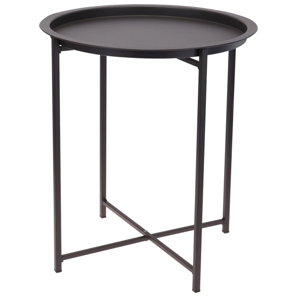 ProGarden Pöytä pyöreä 46,2x52,5 cm matta tummanharmaa