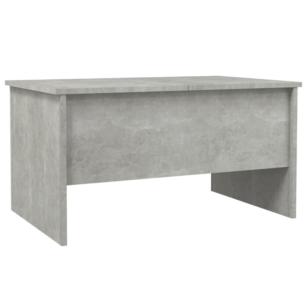 vidaXL Sohvapöytä betoninharmaa 80x50x42,5 cm tekninen puu