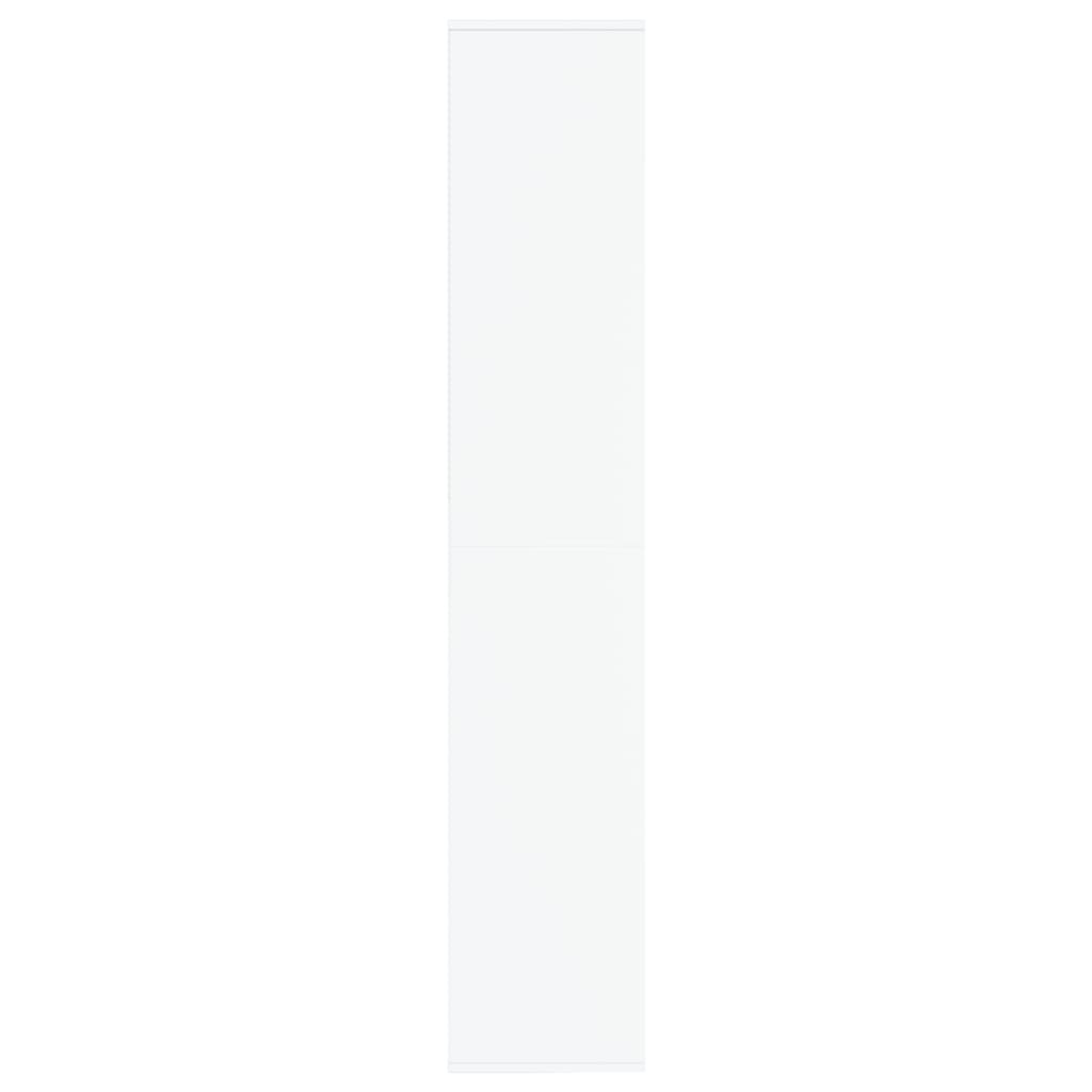 vidaXL Kenkäkaappi valkoinen 54x34x183 cm lastulevy