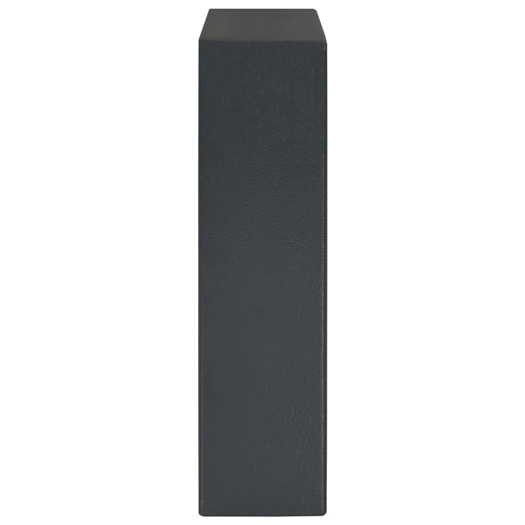 vidaXL Avainkaappi tummanharmaa 30x10x36,5 cm