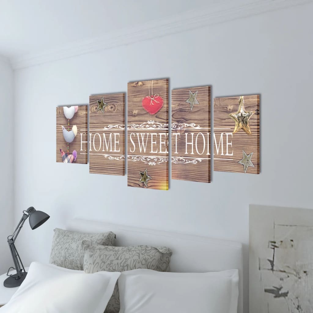 Taulusarja Home Sweet Home 200 x 100 cm