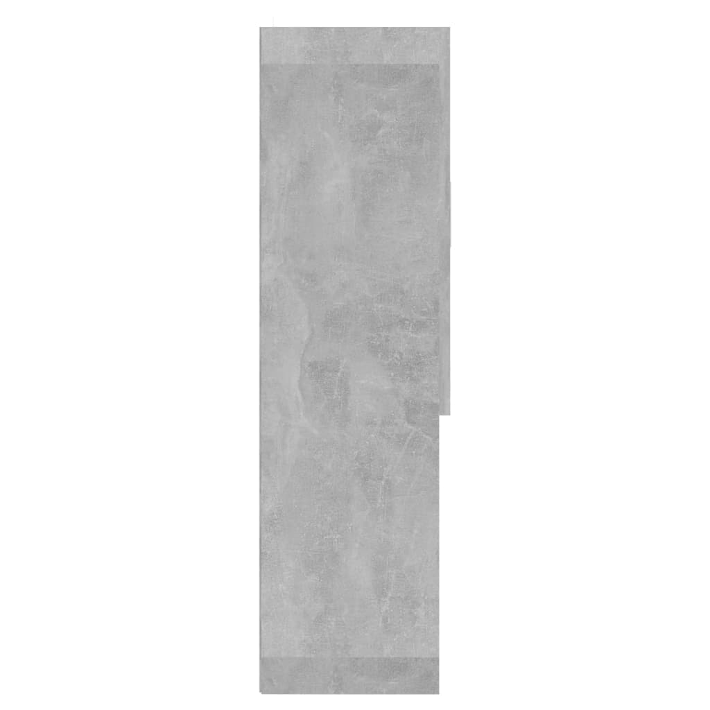 vidaXL Pesukonekaappi betoninharmaa 70,5x25,5x90 cm