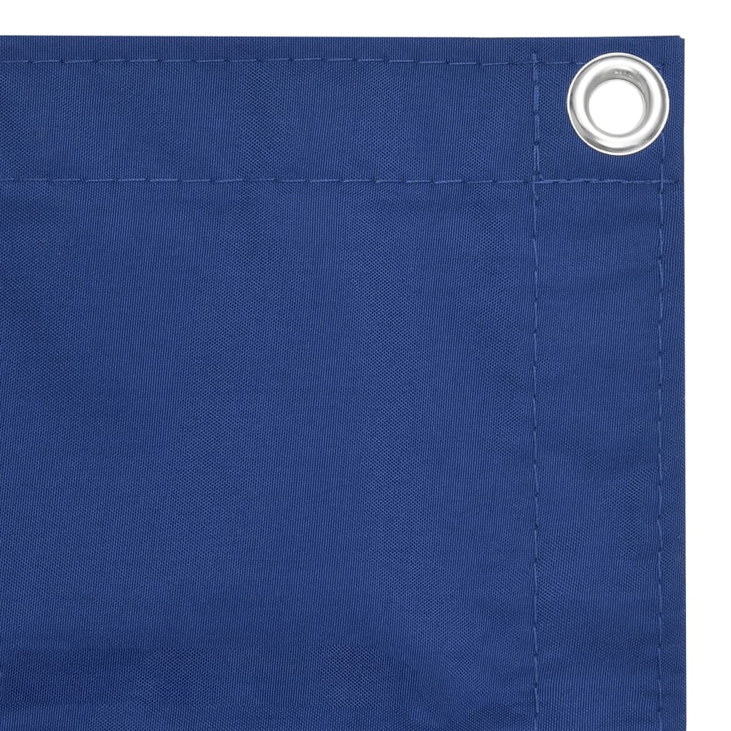 vidaXL Parvekkeen suoja sininen 90x500 cm Oxford-kangas