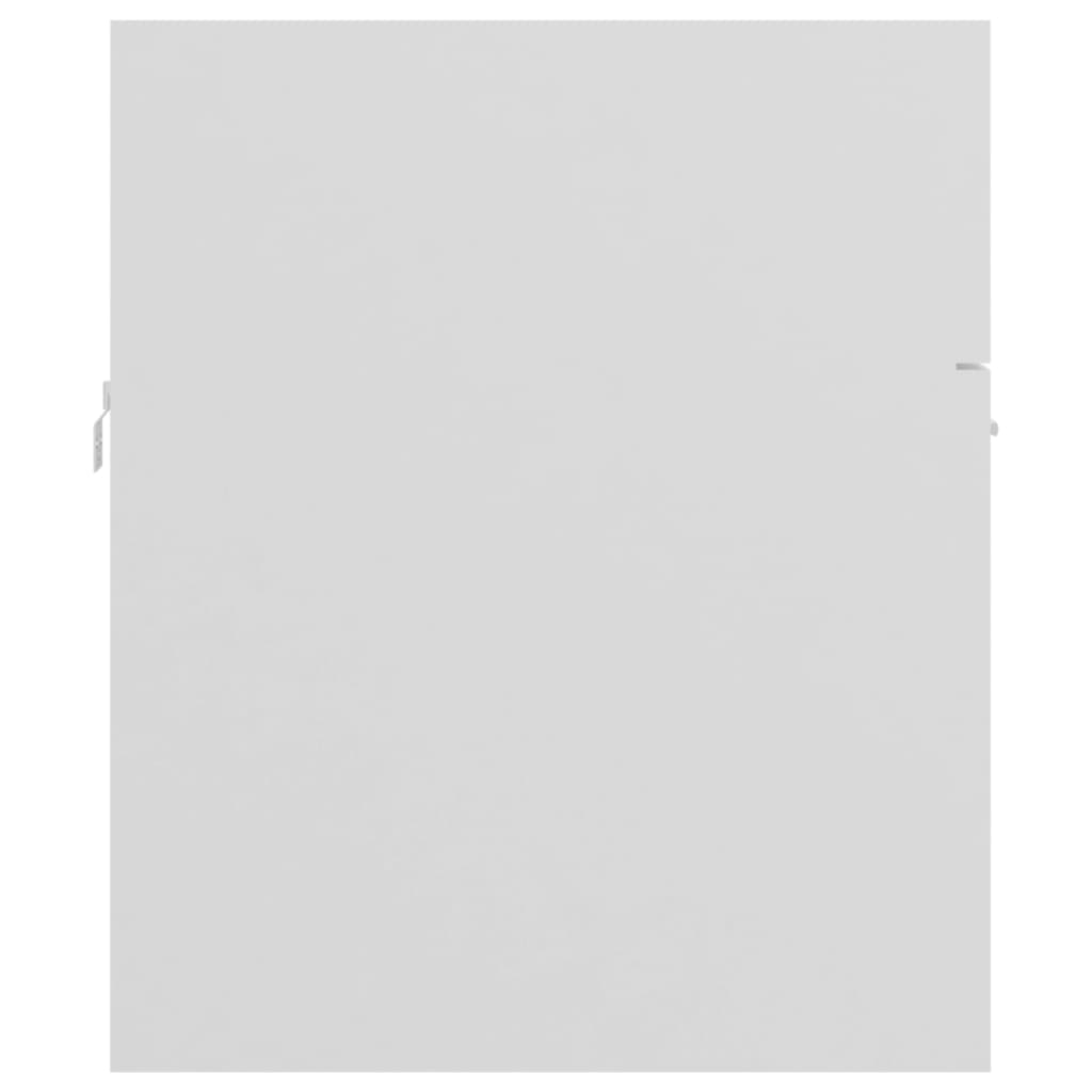 vidaXL Allaskaappi valkoinen 80x38,5x46 cm lastulevy