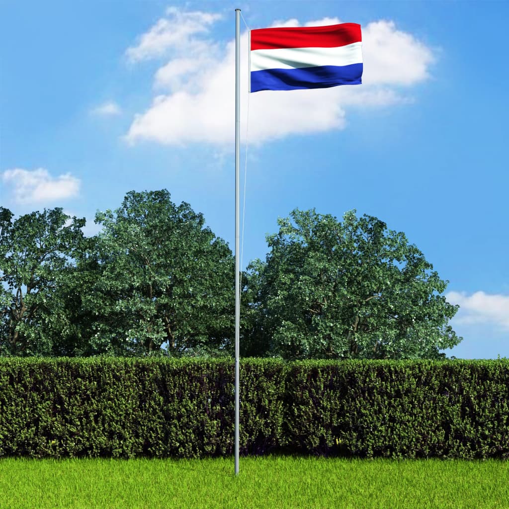 vidaXL Alankomaiden lippu 90x150 cm
