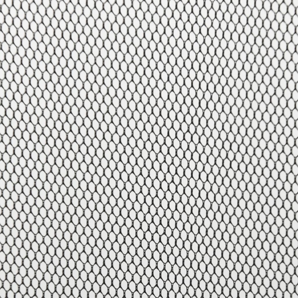 vidaXL Hyönteisverkko oveen musta 100x220 cm polyesteri