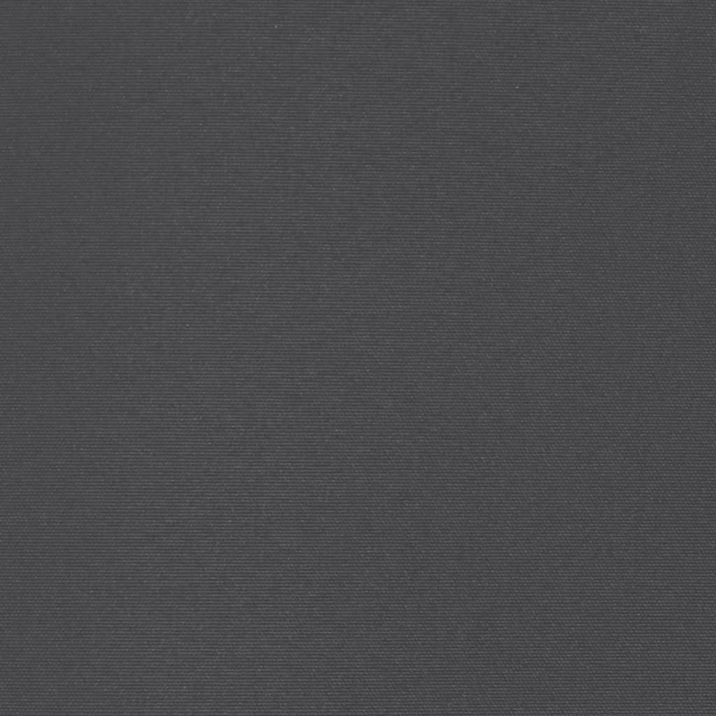 vidaXL Parvekkeen sivumarkiisi 175x250 cm musta