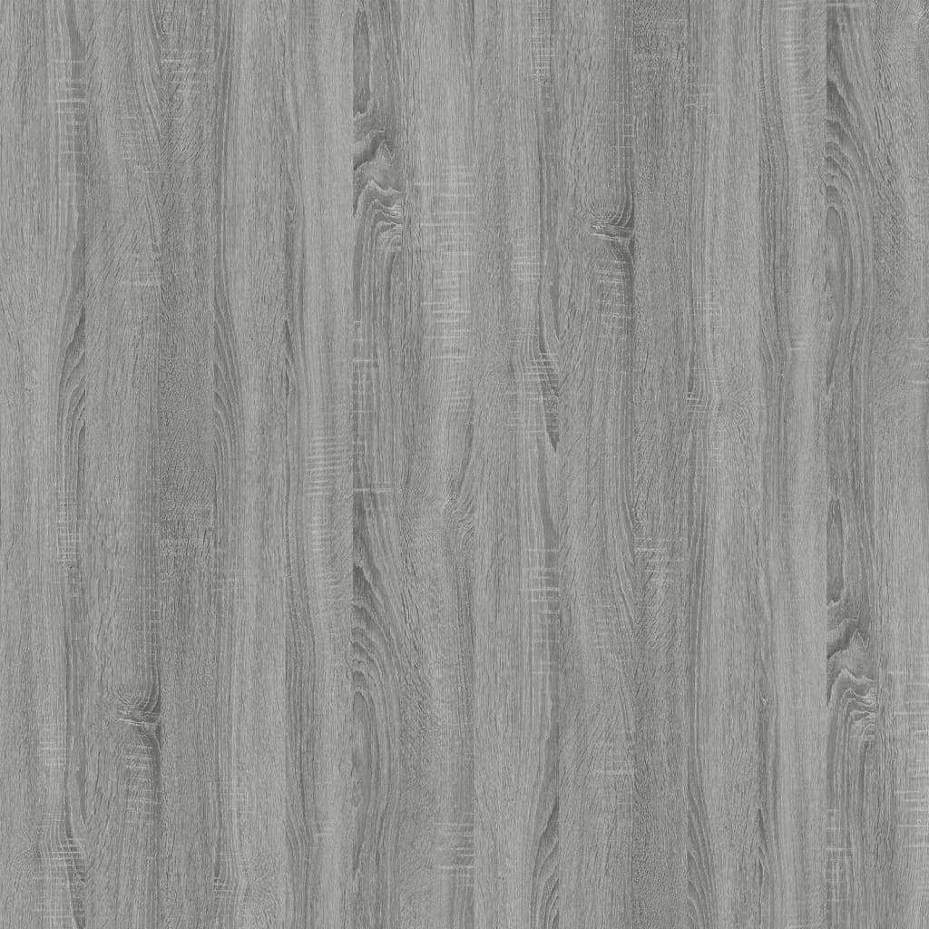 vidaXL Konsolipöytä harmaa Sonoma 100x39x75 cm tekninen puu