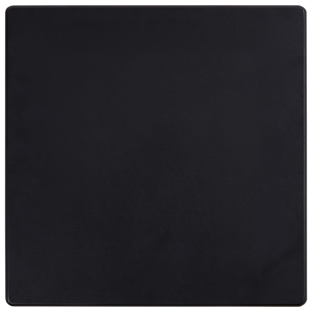 vidaXL Baaripöytä musta 60x60x111 cm MDF