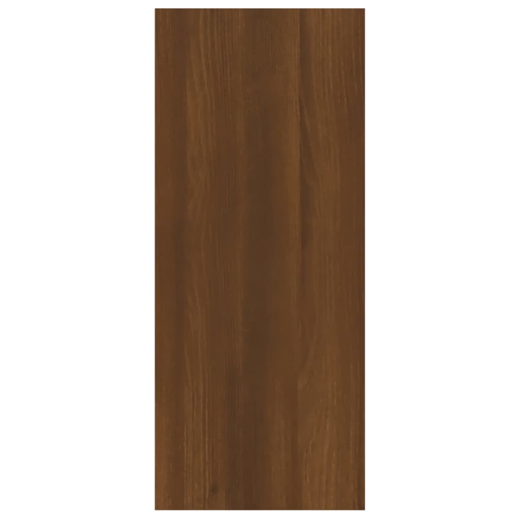 vidaXL Kirjahylly/tilanjakaja ruskea tammi 60x30x72 cm