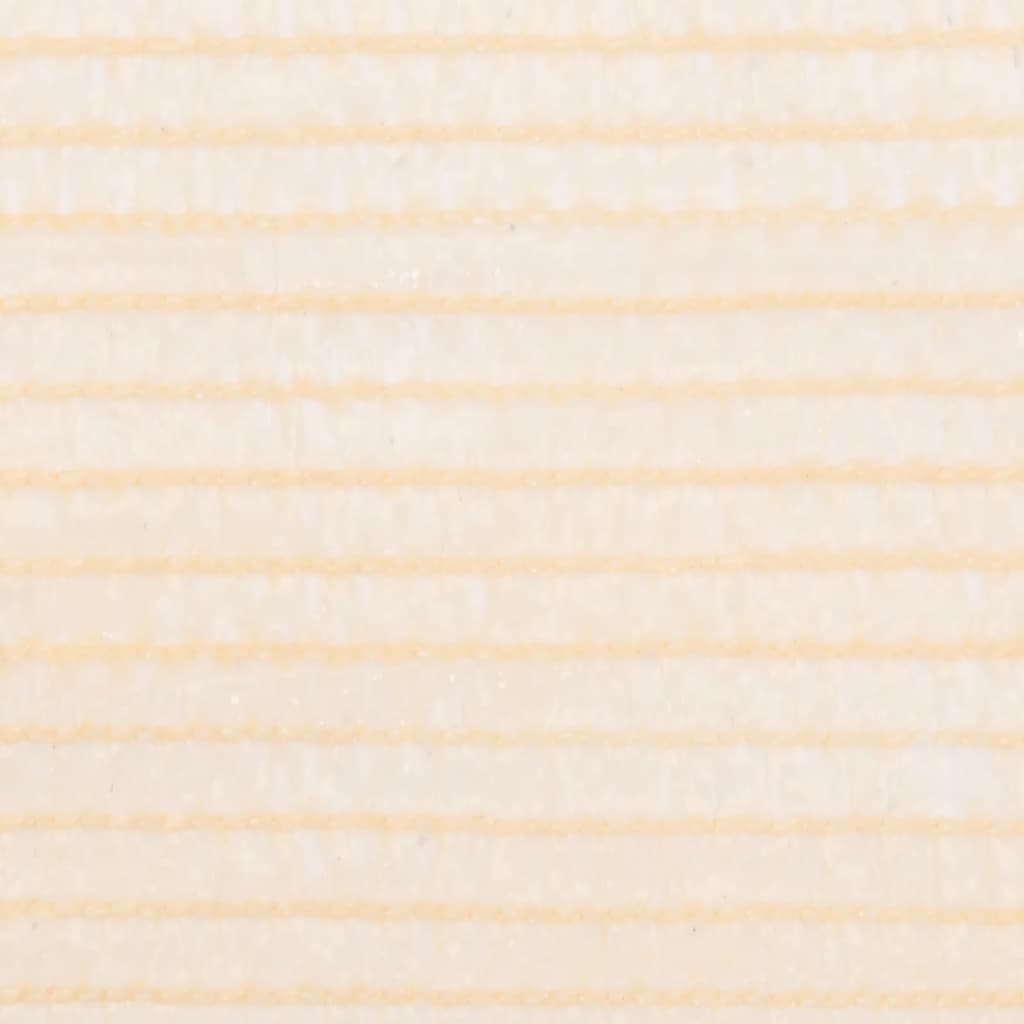 vidaXL Näkösuoja HDPE 2x25 m beige