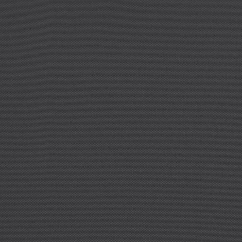 vidaXL Puutarhan aurinkovarjo puutolppa musta 198x198x231 cm