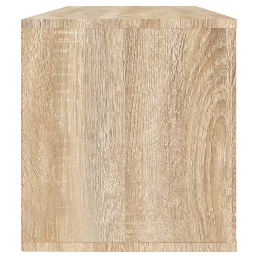 vidaXL Seinäkenkäkaappi Sonoma-tammi 100x35x38 cm tekninen puu