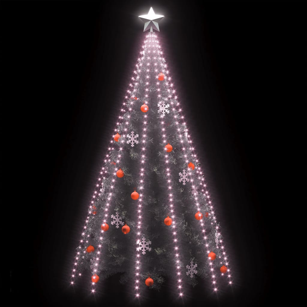 vidaXL Joulukuusen valoverkko 500 LEDiä 500 cm