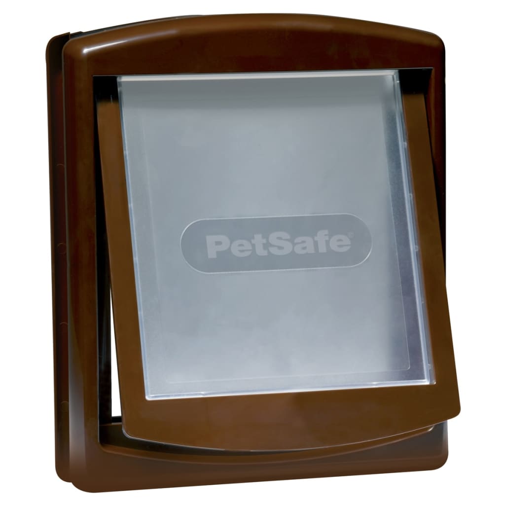 PetSafe 2-suuntainen Lemmikinluukku 755 M 26,7x22,8 cm ruskea