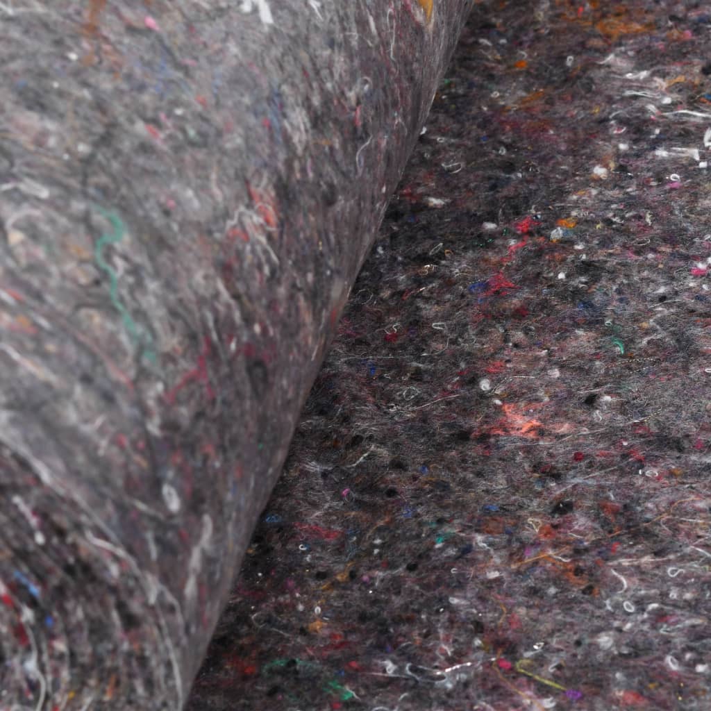 vidaXL Liukumaton maalarin fleece 50 m 180 g/m² harmaa