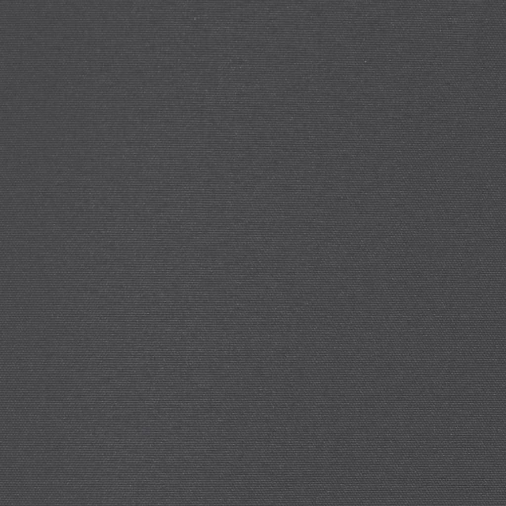 vidaXL Parvekkeen sivumarkiisi 145x250 cm musta