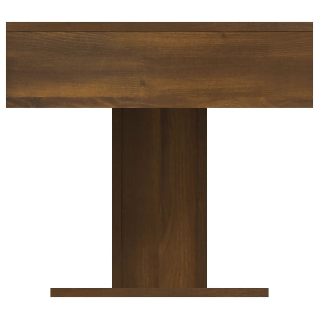 vidaXL Sohvapöytä ruskea tammi 96x50x45 cm tekninen puu
