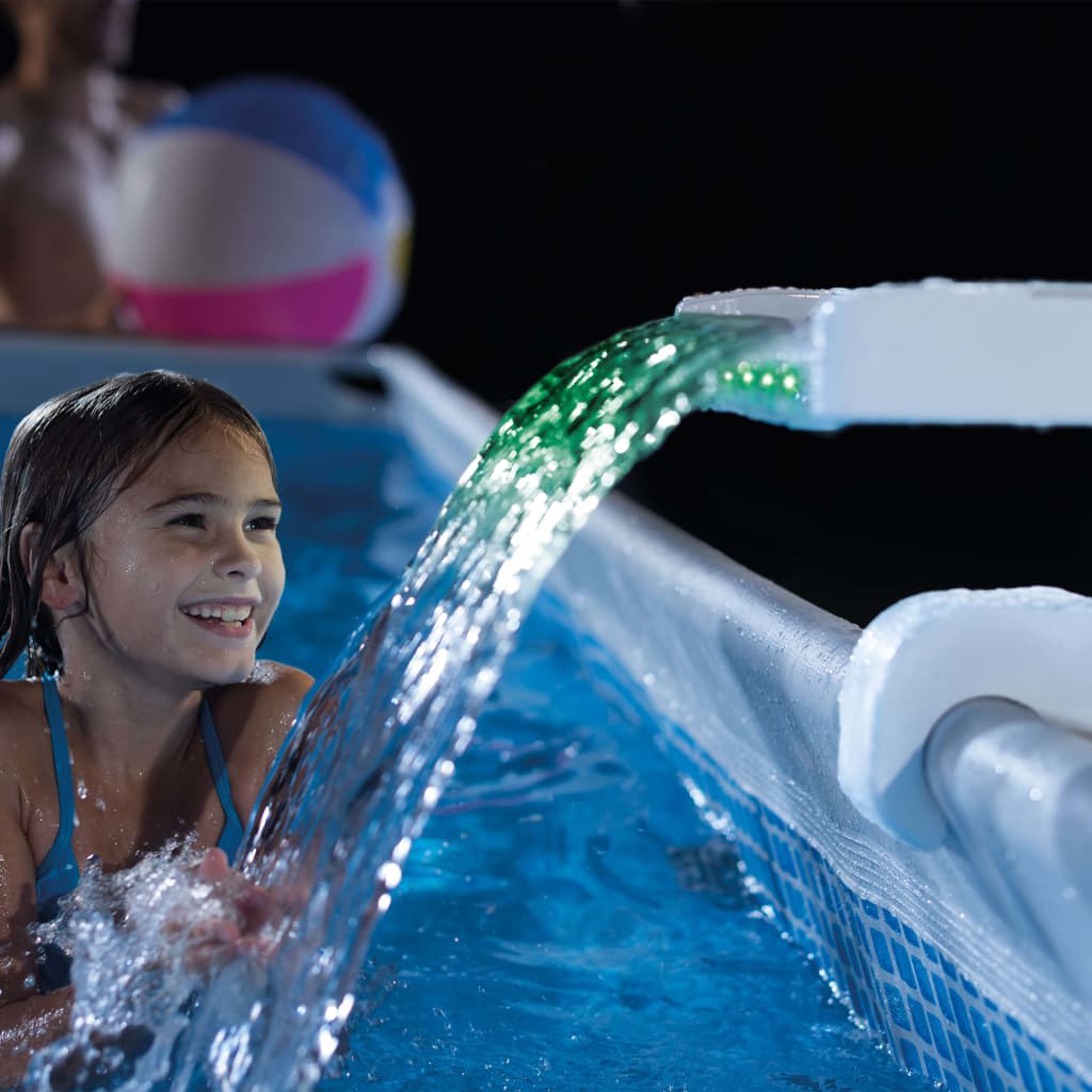 Intex Uima-altaan LED-vesiputous monivärinen