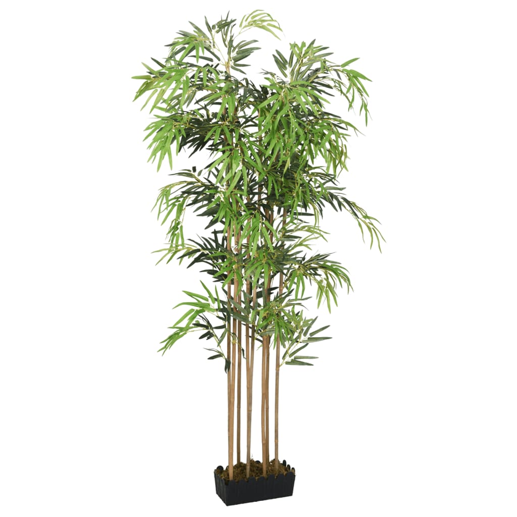 vidaXL Tekokasvi bambupuu 730 lehteä 120 cm vihreä