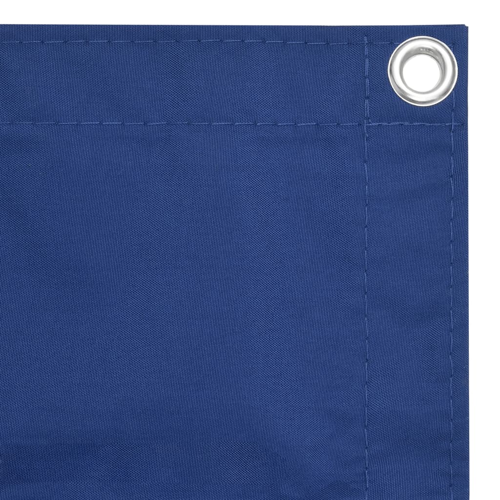 vidaXL Parvekkeen suoja sininen 75x300 cm Oxford kangas