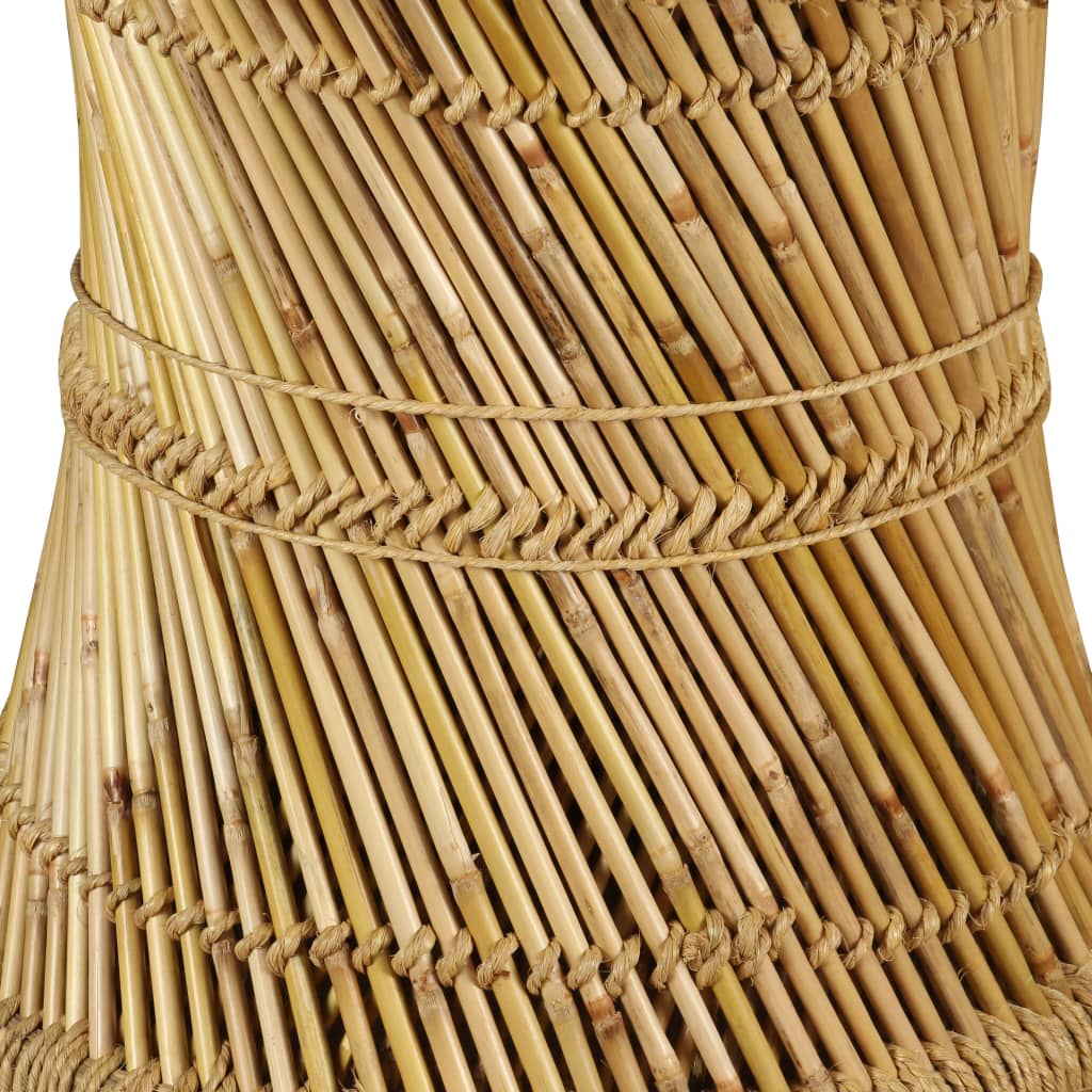 vidaXL Sohvapöytä bambu kahdeksankulmio 60x60x45 cm