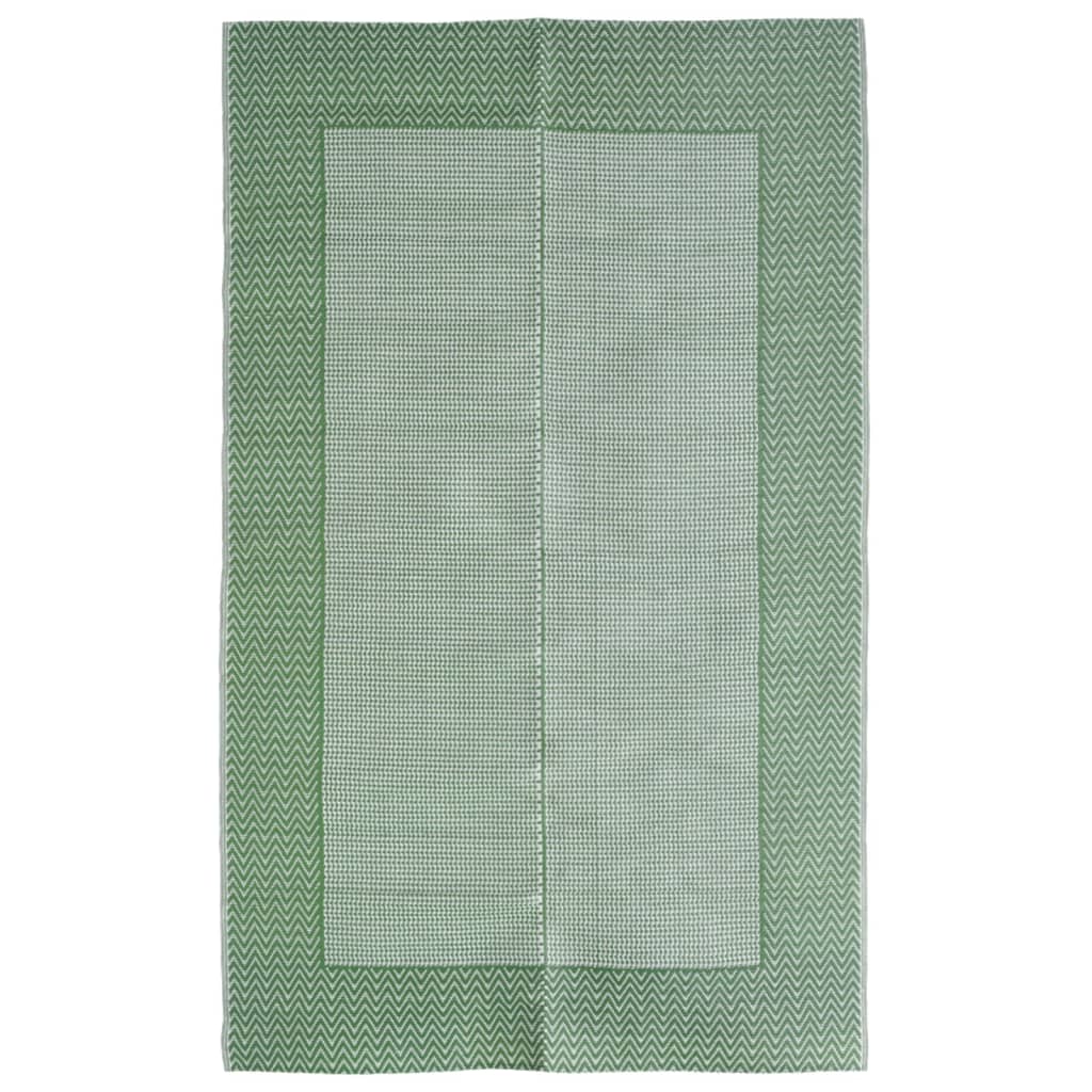 vidaXL Ulkomatto vihreä 160x230 cm PP