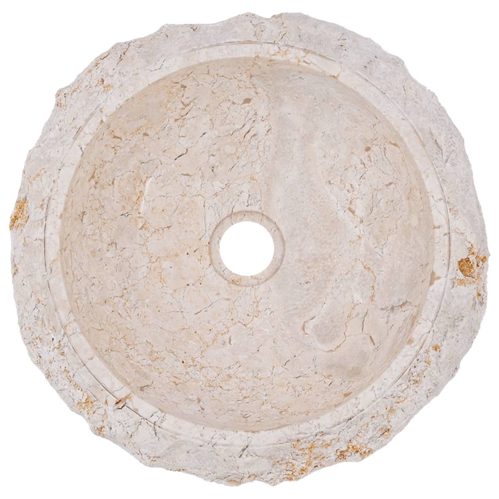 vidaXL Pesuallas marmori 40x12 cm kerma