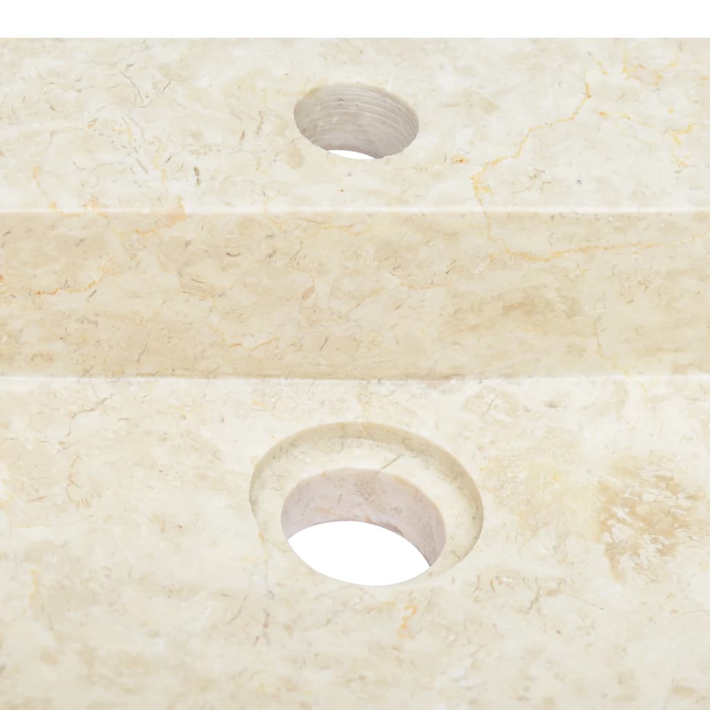 vidaXL Pesuallas kerma 58x39x10 cm marmori