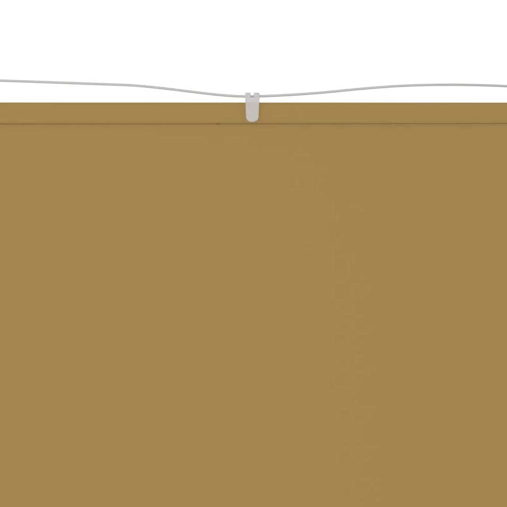 vidaXL Pystymarkiisi beige 100x1200 cm Oxford kangas