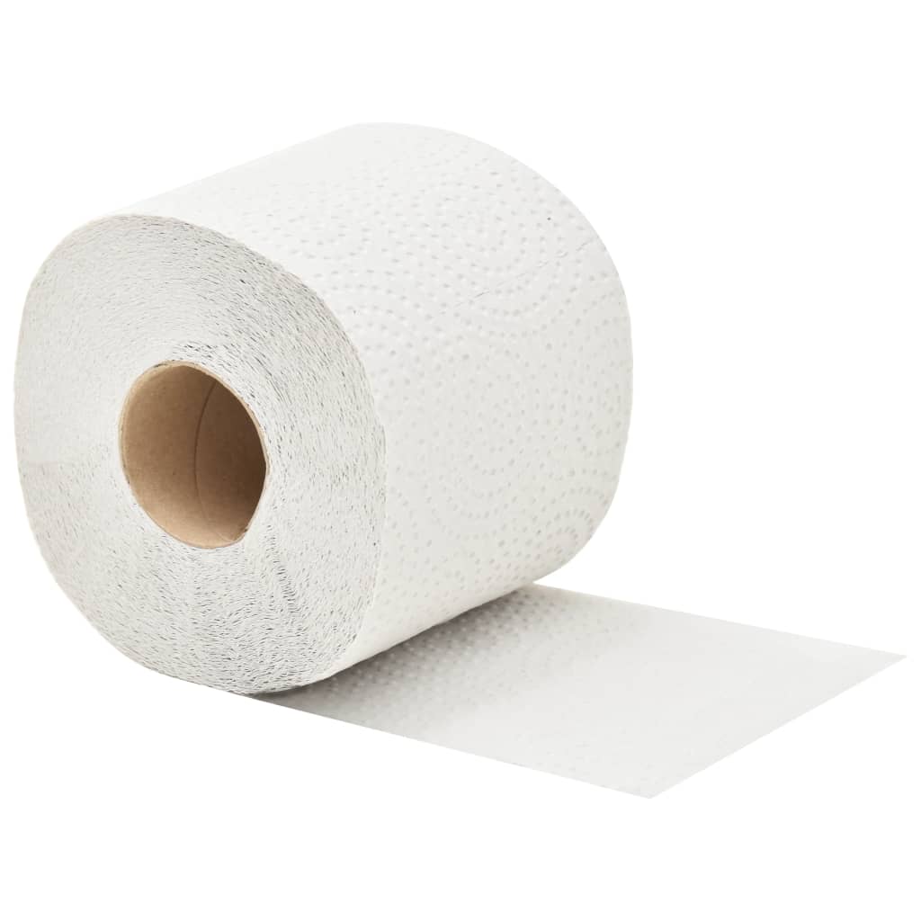 vidaXL 2-kerroksinen kohokuvioitu WC-paperi 128 rullaa 250 arkkia