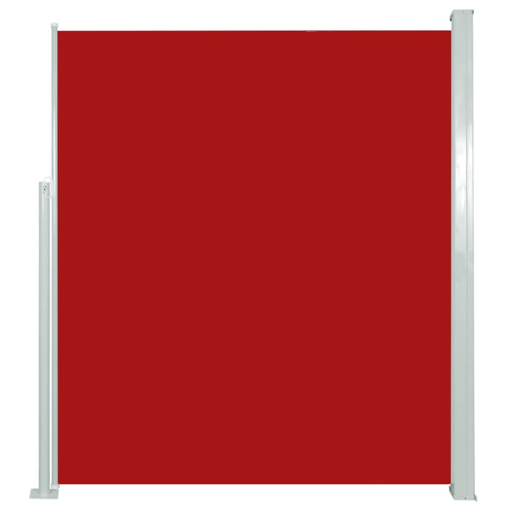 vidaXL Sivumarkiisi terassille 180 x 300 cm punainen