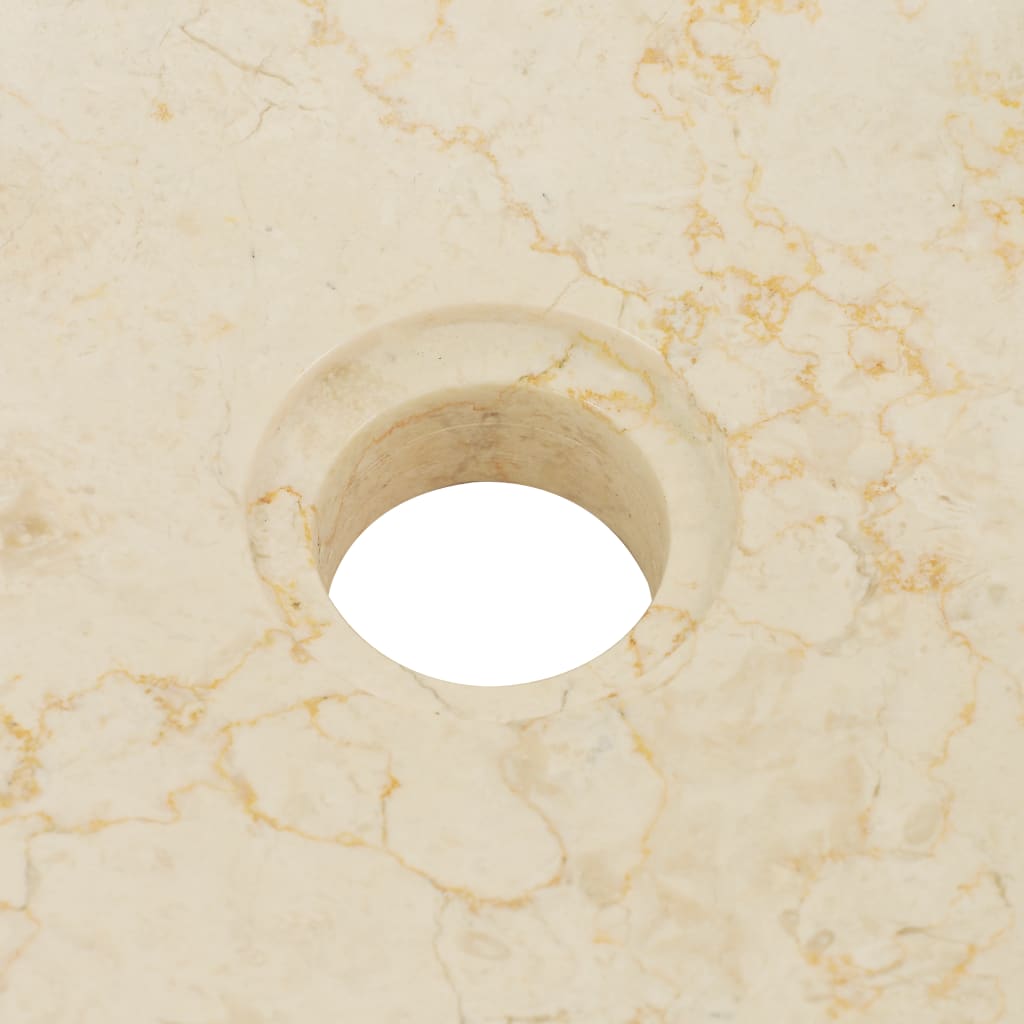 vidaXL Pesuallas marmori 40x12 cm kerma