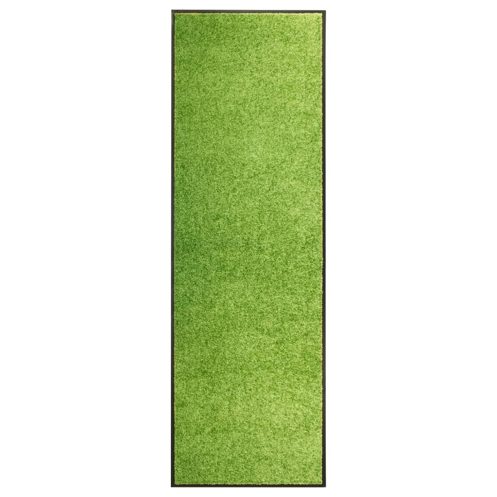 vidaXL Ovimatto pestävä vihreä 60x180 cm
