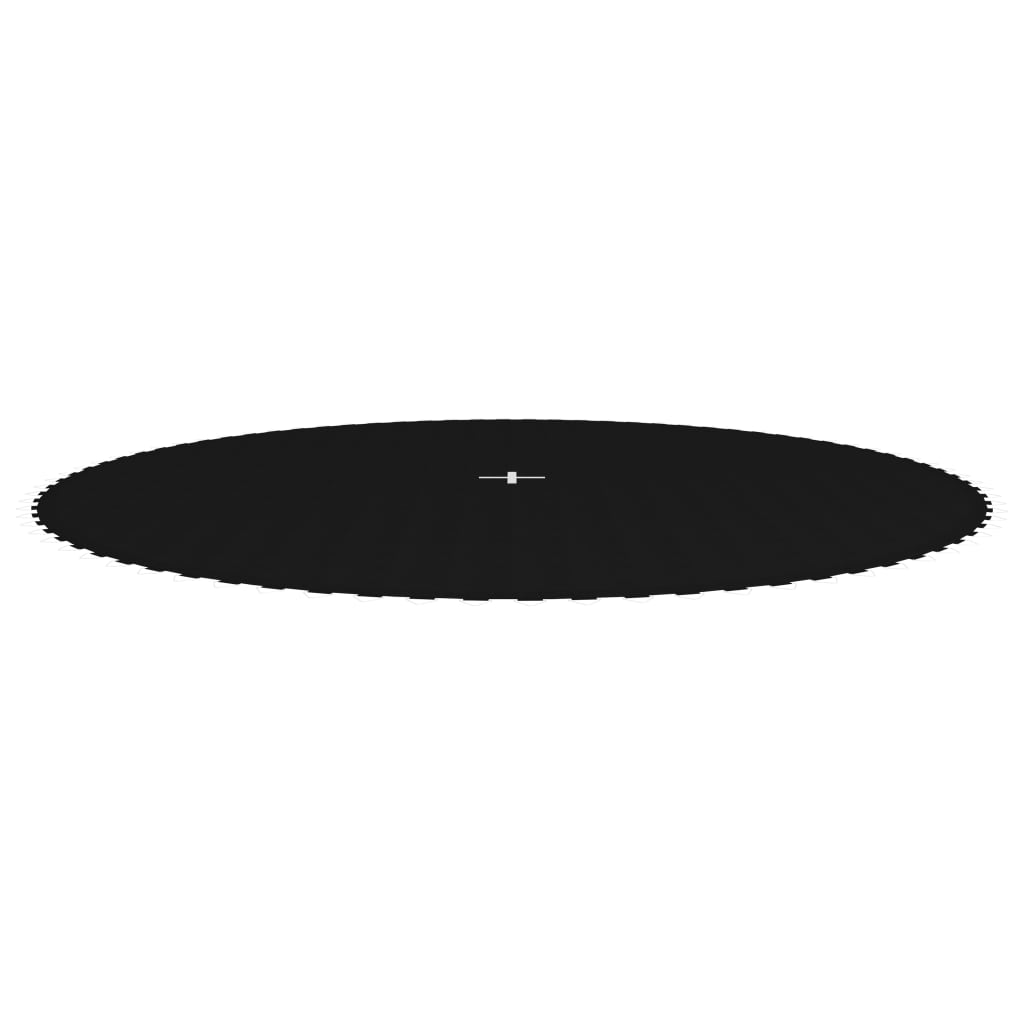 vidaXL Hyppymatto musta kangas 4,27 m pyöreälle trampoliinille
