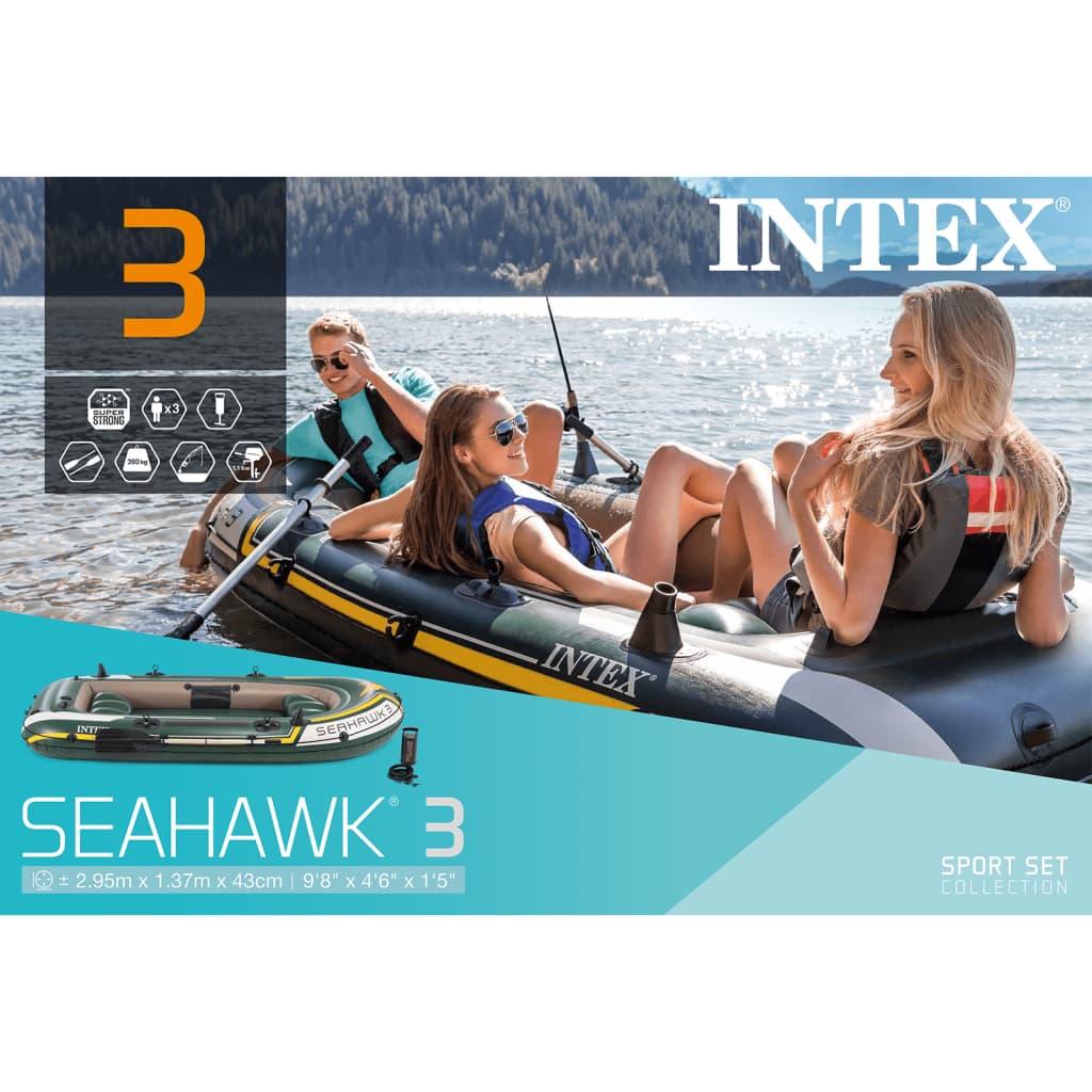Intex Kumivenesetti Seahawk 3 295x137x43 cm 68380NP