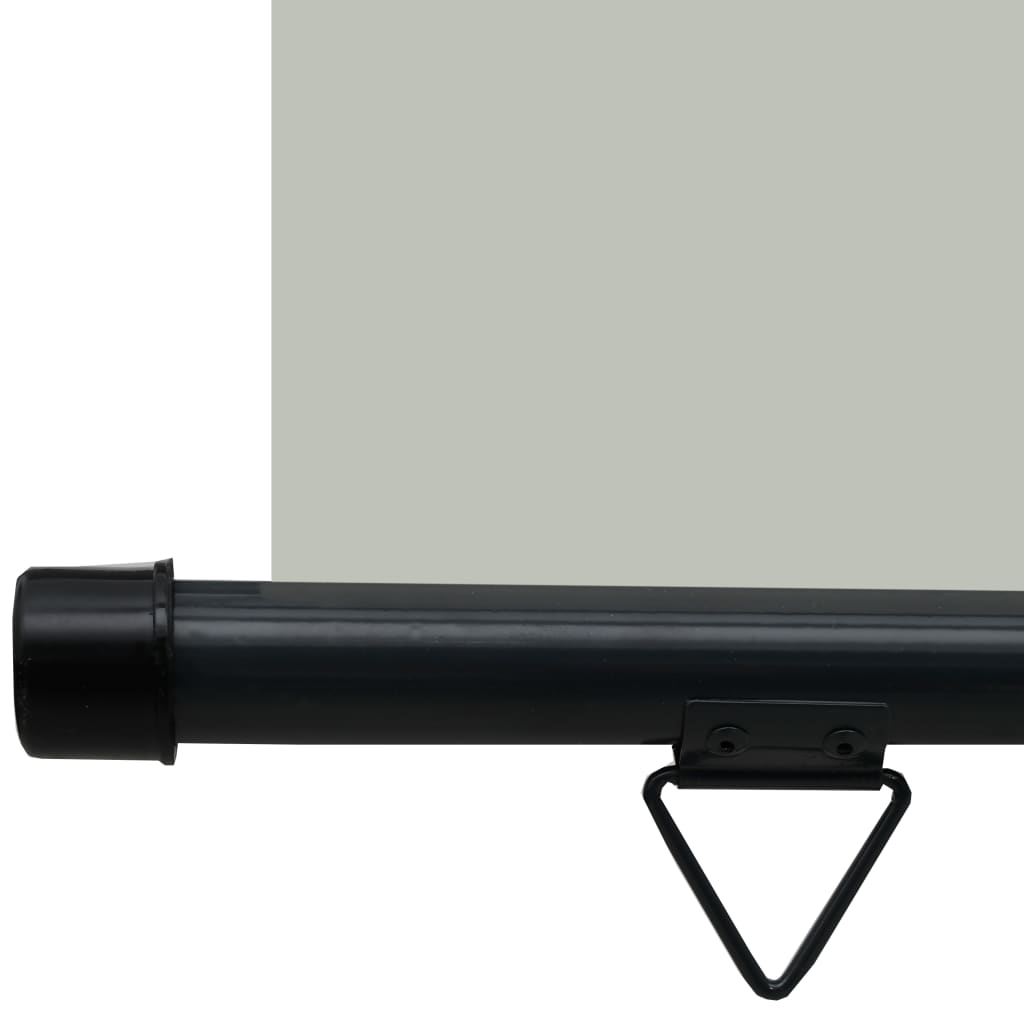 vidaXL Parvekkeen sivumarkiisi 160x250 cm harmaa