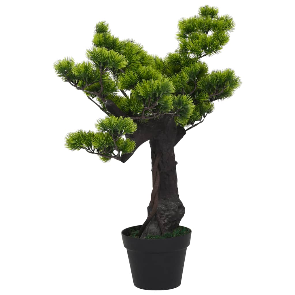 vidaXL Tekokasvi bonsaipuu mänty ruukulla 70 cm vihreä