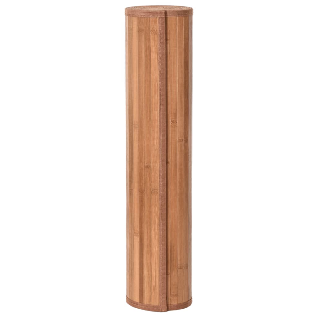vidaXL matto suorakaide luonnollinen 80x200 cm bambu