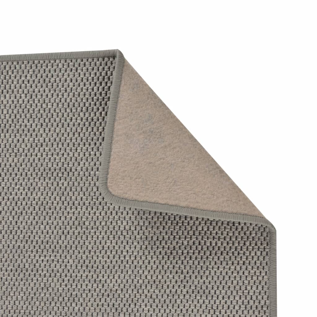 vidaXL Käytävämatto sisal-tyyli hopea 50x100 cm