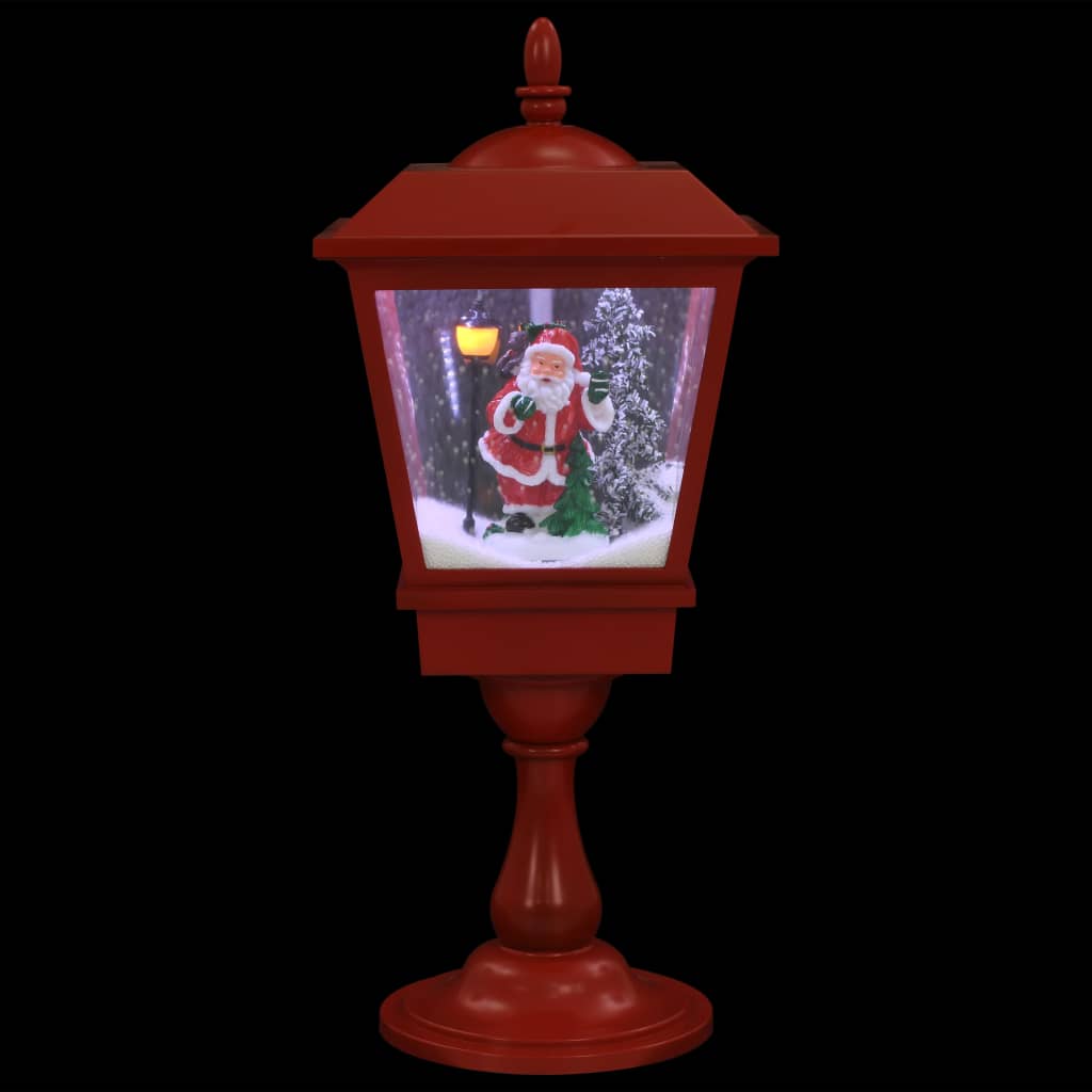 vidaXL Jouluinen jalustavalaisin joulupukilla 64 cm LED