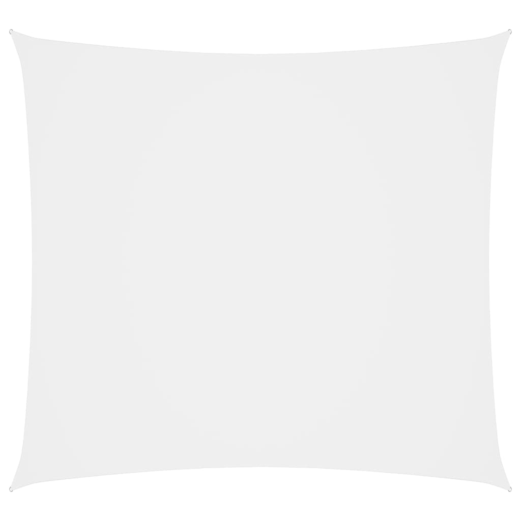 vidaXL Aurinkopurje Oxford-kangas neliö 4,5x4,5 m valkoinen
