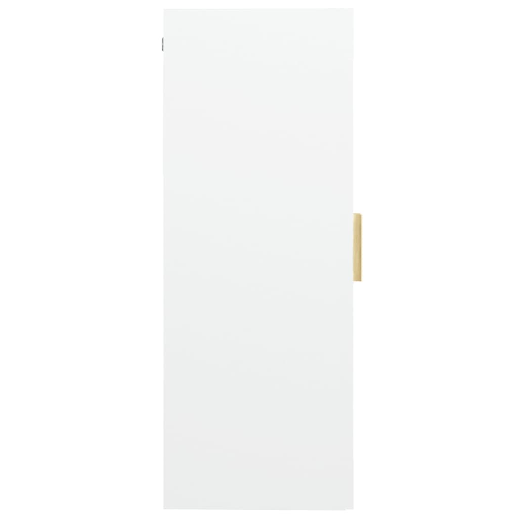 vidaXL Riippuva seinäkaappi valkoinen 69,5x34x90 cm