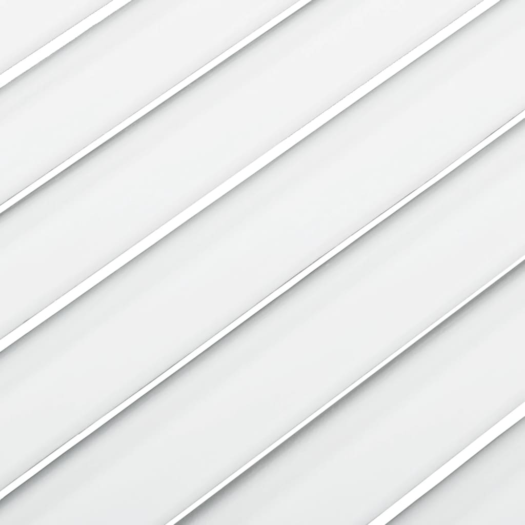 vidaXL Kaapin ovi säleikkömuotoilu valkoinen 61,5x59,4 cm täysi mänty
