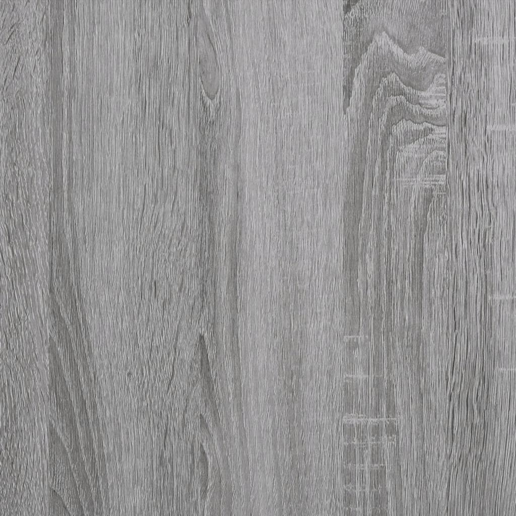 vidaXL Sohvapöytä harmaa Sonoma 90x44,5x45 cm tekninen puu