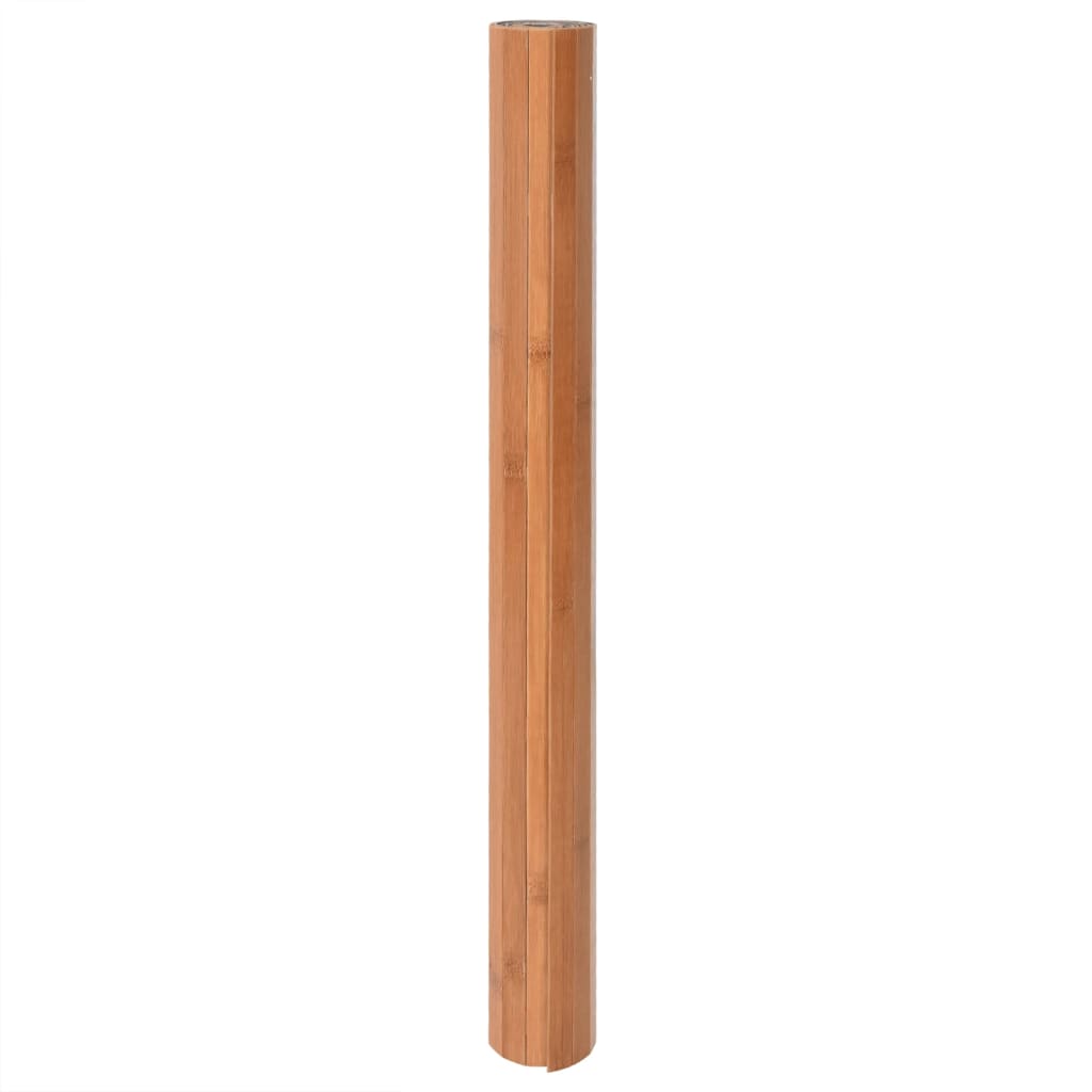 vidaXL Matto suorakaide luonnollinen 100x300 cm bambu