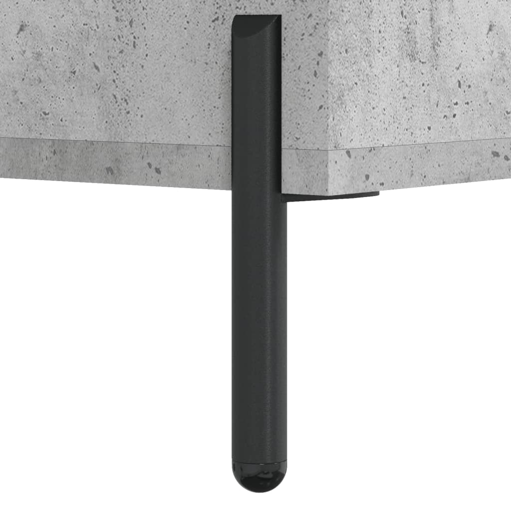 vidaXL Senkki betoninharmaa 34,5x34x90 cm tekninen puu